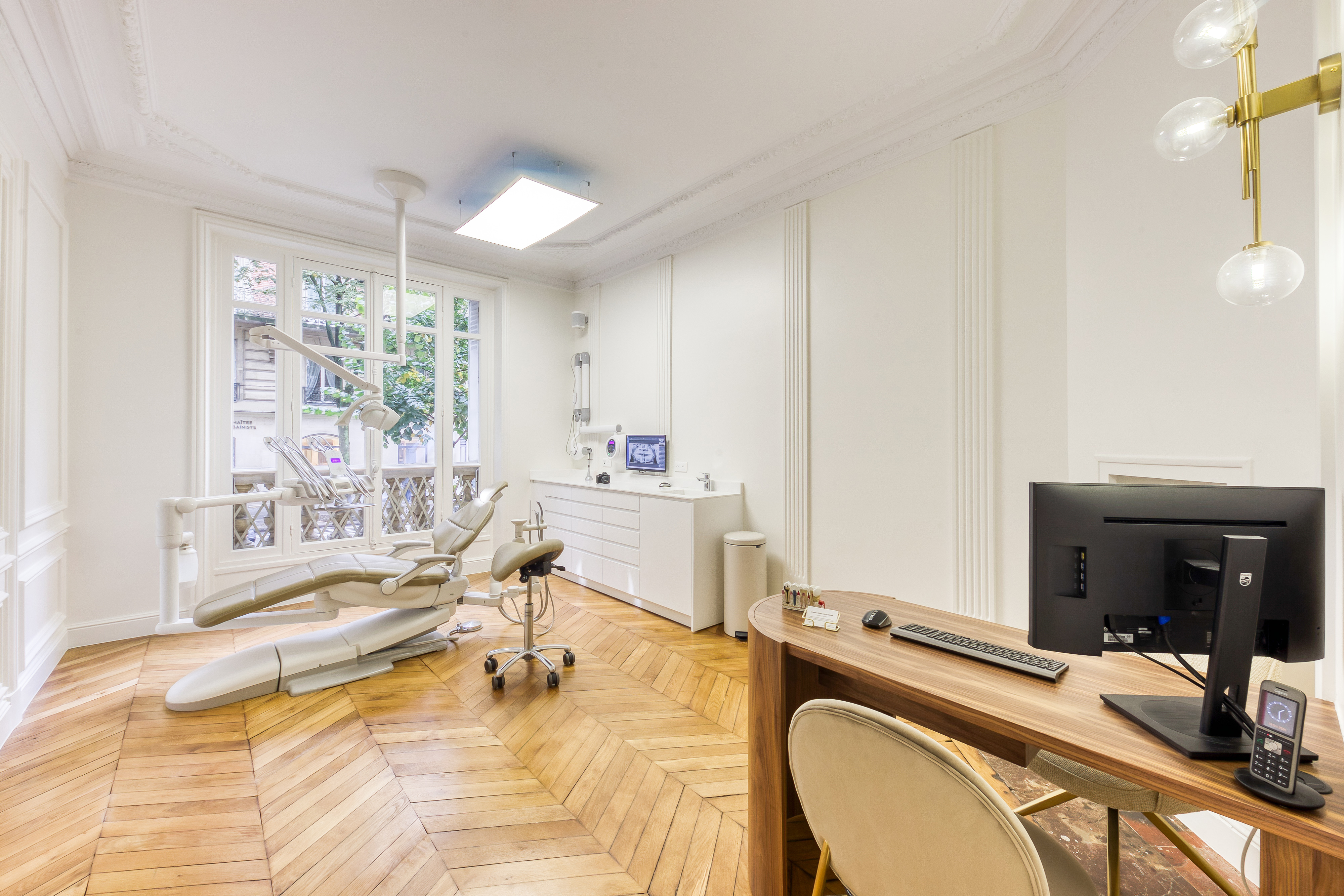 Cabinet dentaire à Paris 16 - salle de consultation